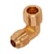 Everflow 3/8 Flare x MIP 90 Degree Elbow Pipe Fitting, Brass F49-38 - alternate 5